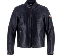 Helstons Nashville Motorrad Lederjacke, schwarz, Größe XL