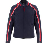 Helstons Phoenix Mesh Motorrad Textiljacke, weiss-rot-blau, Größe 3XL für Männer