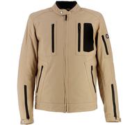 Helstons Puma wasserdichte Motorrad Textiljacke, beige, Größe M für Männer
