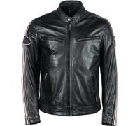 Helstons Race Motorrad Lederjacke, schwarz, Größe 3XL