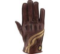 Helstons Virage Sommer perforierte Damen Motorrad Handschuhe, beige, Größe L