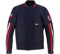 Helstons Vulcan Motorrad Textiljacke, blau, Größe XL