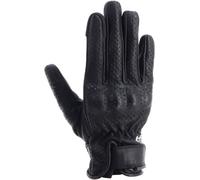 Helstons Wave Air Sommer perforierte Damen Motorrad Handschuhe, schwarz, Größe 8