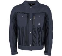 Helstons Western Air Tissu Motorrad Textiljacke, blau, Größe XL für Männer