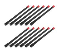 Hemobllo 20 Stück Reifenventilverlängerung 15cm Ventilschaftadapter aus Robustem Material Schwarz für Pkw Lkw Wohnmobile und Fahrrad Allgemein Kompatibel zur Reifenwartung