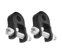 Hemobllo Hintere Stoßdämpferverlängerungen aus Aluminium Motorrad Höherlegung mit Einfacher Montage Stabilitätsverbesserung und Komfortables Fahrgefühl 1 Paar