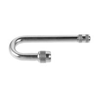 Hemobllo Ventilverlängerung für Zwillingsbereifung - Metallventiladapter für Anhänger und Räder - 360° Ventiladapter für Straßenreparatur und regelmäßige Wartung