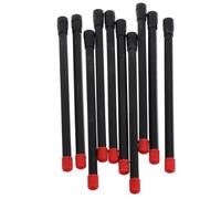 HEMOTON Ventilverlängerung Praktische und Vielseitige Anwendung 180mm 10 Stück aus Kunststoff Reifenventil Verlängerungsstangen Schwarz für und Fahrzeugreifen