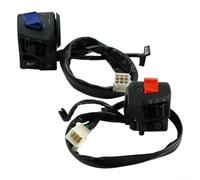 Hengbang Motorrad-Lenkerschalter, 22 mm, für HORES mit integrierten Steuerfunktionen für Scheinwerfer, Motorschlag, Blinker (FXD125 Nein)