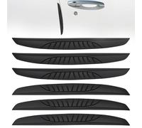 HENGBIRD Türkantenschutz Auto 6 Stück,Autotür Kantenschutz für Autotür Autospiegel,Schwarz Kantenschutz Selbstklebend,Stoßschutz Universal für Pkw SUV, Autotür Schutz Gegen Kratzer,Dellen