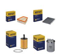 HENGST FILTER-PAKET passend für SEAT IBIZA 6L 6J SKODA FABIA 2 VW POLO 9N TDI