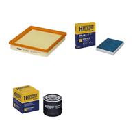 HENGST FILTER-PAKET SET passend für 1.6 VW POLO 5 SKODA RAPID FABIA 3