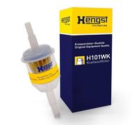 HENGST Kraftstoff-Leitungsfilter Type H101WK - Kraftstofffilter für PKW - Filter für Kraftstoff, Filter für Autos