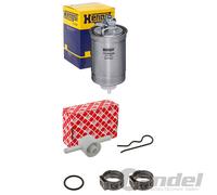 HENGST KRAFTSTOFFFILTER+VENTIL passend für VW GOLF 2 3 PASSAT T3 T4 1.5-2.5D TDI