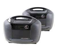 Hepco & Becker Journey 42 Seitenkoffer Set 2 x 40 Liter mit schwarzer Blende