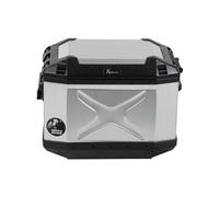 Hepco & Becker Koffer Xplorer silber (Koffer Xplorer 40 rechts silber-schwarz)