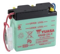 Herkömmliche 6V Batterie 6N4B-2A-4, ideal für Aufsitzmäher und Motorräder