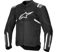 Alpinestars T-Sps Air V2 Motorrad Textiljacke, schwarz-weiss, Größe 4XL für Männer