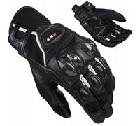 Herren Motorradhandschuhe Gr L Sommer Leder Wasserdicht