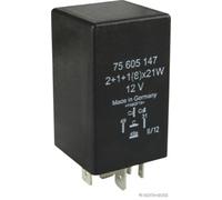 HERTH&BUSS Blinkgeber, 12 V, 6 pins, elektronisch - 75605147