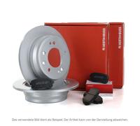 HERTH+BUSS Bremsscheiben Ø 258mm + Beläge für CHEVROLET LACETTI NUBIRA hinten