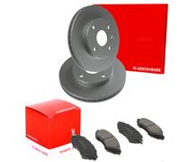Herth+buss Bremsscheiben 256mm + Beläge Vorne Passend Für Chevrolet Rezzo Evanda Bremsscheibe: A.b.s.: 17414 Abakus: 23103141 Abakus: 231031412 Ais