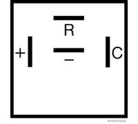 HERTH&BUSS Blinkgeber, 12 V, 4 pins, elektronisch - 75605080