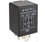 Herth+Buss Relais Kraftstoffpumpe 75614042 – 12 V, 16 A, 7‑polig