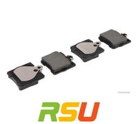 1x Bremsbelagsatz, Scheibenbremse HERTH+BUSS JAKOPARTS J3610806 passend für