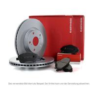 HERTH+BUSS JAKOPARTS Bremsscheiben Ø 320mm Beläge für 3.0 3.6 245-258 PS hinten