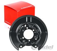 1x Spritzblech, Bremsscheibe HERTH+BUSS JAKOPARTS J3341006 passend für NISSAN