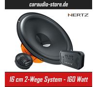 Hertz DSK 165.3 16,5 cm 2-Wege Komponenten Lautsprecher System - 80W RMS, 4 Ohm,