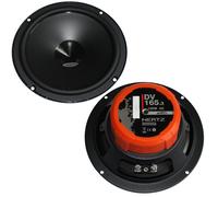 HERTZ DV 165.3 Autolautsprecher Tieftöner Kickbass Paar 16,5cm 6,5" 80W RMS