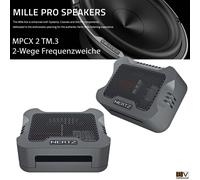 Hertz Mille MPCX 2 TM.3 Pro 2-Wege Frequenzweiche für Hochtöner und Mitteltöner