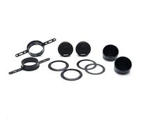 Hertz MP 25.3 Hochtonner-Paar 25 mm mit Tetolon-Kalotte, Neodym-Magnet, 120W Peak, 60W RMS, 1,8-22,5 kHz Frequenzbereich, 4 Ohm Impedanz, Schwarz, für Car-Audio-Systeme