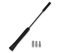 HEYNER® Antenne Ersatzstab 15 cm M4 M5 & M6 Universal KFZ Radio-Antenne AM FM DAB+ Aluminium Dachantenne Antennenersatzstab Kurzstabantenne