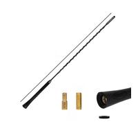HEYNER® Antenne Ersatzstab 40 cm M5 & M6 Universal KFZ Radio-Spiral Antenne AM FM DAB+ Fiberglas kurz Dachantenne