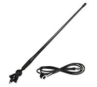 HEYNER® Autoantenne 40 cm flexibel Dachantenne - Antenne Flex 12 V FM/AM-Antenne Stabantenne für Radio passend für Mercedes-Benz VW Audi BMW etc.