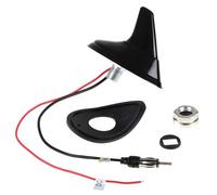 HEYNER® Autoantenne Haiflosse Shark Fin Aerial Shark Fin mit Verstärker AM/FM Radio Universal Radioantenne Dachantenne