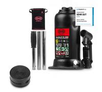 HEYNER® DoubleLift 5t PRO Stempelwagenheber + Gummiauflage schwarz