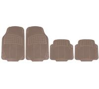 HEYNER® ProtectionStar PRO Premium Gummi Fußmatten UNIVERSAL beige beige