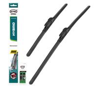 HEYNER® Scheibenwischer Set passend für FORD TRANSIT CUSTOM NUGGET (09.2023 - 12.2024) HYBRID Flachbalkenwischer