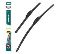 HEYNER® HYBRID SETS Wischerblatt-Set HYBRID 010 schwarz