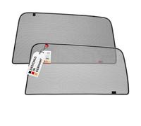 HEYNER® Sonnenschutz Magnethalterung VW Tiguan (2) ab 2016 - 2er Set für hintere Türen, passgenau, grau, gummierter Rahmen