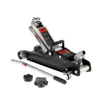 HEYNER® UltraLowLift PRO Hydraulik Wagenheber + Mercedes Gummiauflage schwarz, silber