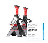 Unterstellbock Sützbock Set 2t Heyner UltraSafe Pro mit Zahnstange 2000kg 1 Paar