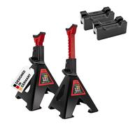 HEYNER® Unterstellbock 6 t, 2er Set mit Gummiauflage, Hubhöhe 400-620 mm