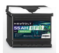 HeyVolt 55Ah Start EFB 12V Autobatterie 550500055