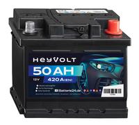 HeyVolt Autobatterie 12V 50Ah Start