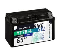 HeyVolt BIKE GEL Motorradbatterie YT7B-4 12V 6,5Ah